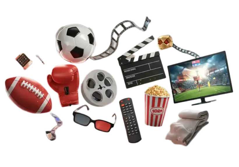 Live sports, movies and series channels on IPTVMain